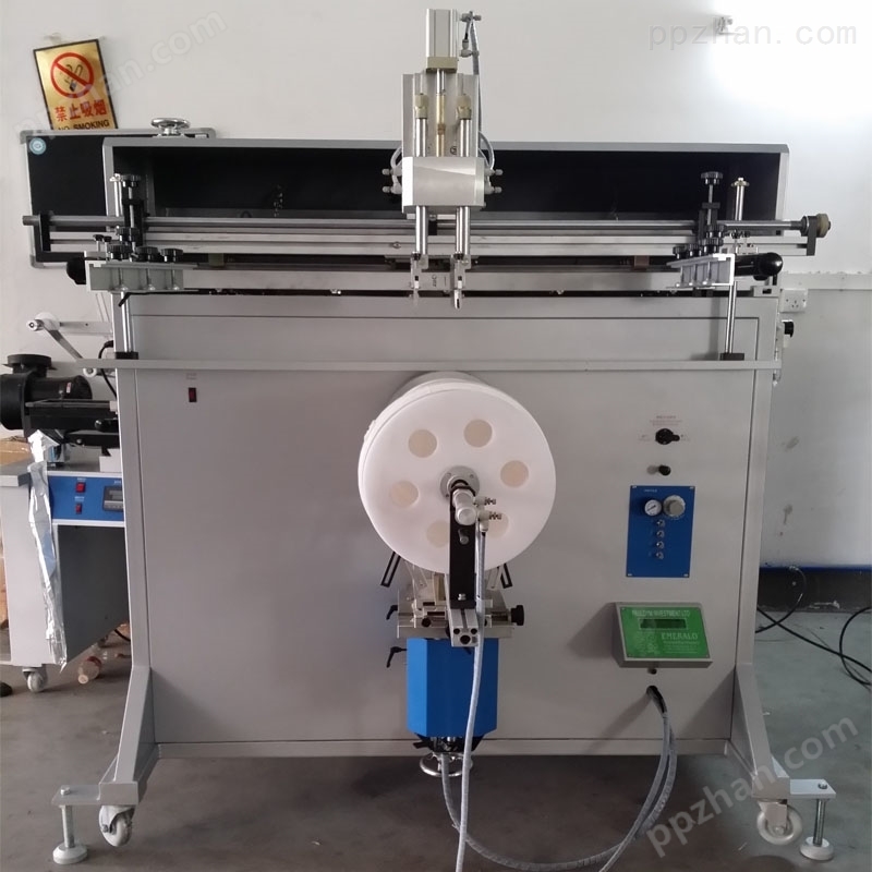 圆形丝印机 广州大桶印刷厂用LH-1100圆形丝印机