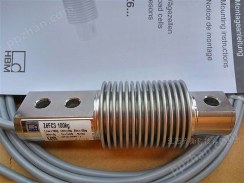 德国HBM称重传感器Z6FC3/100kg不锈钢材质