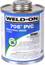 weld on 705 溶剂型PVC管道胶水/粘合剂/胶粘剂