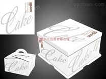 白色高档蛋糕包装盒