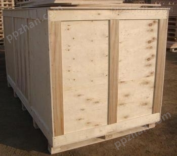 上海松江广缘木箱包装箱木托盘钢边箱框架箱是结实不结实