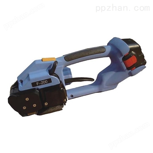 珠海PET塑钢带电动免扣打包机，电动捆包机