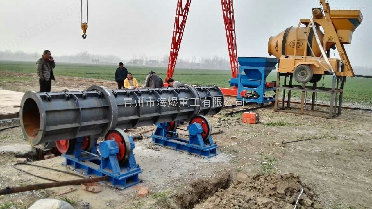 供应山东混凝土水泥井管模具设备