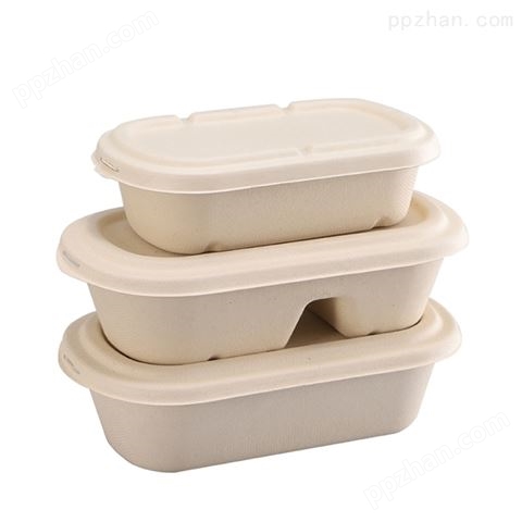 可降解餐盒日式轻食便当饭盒一次性打包盒