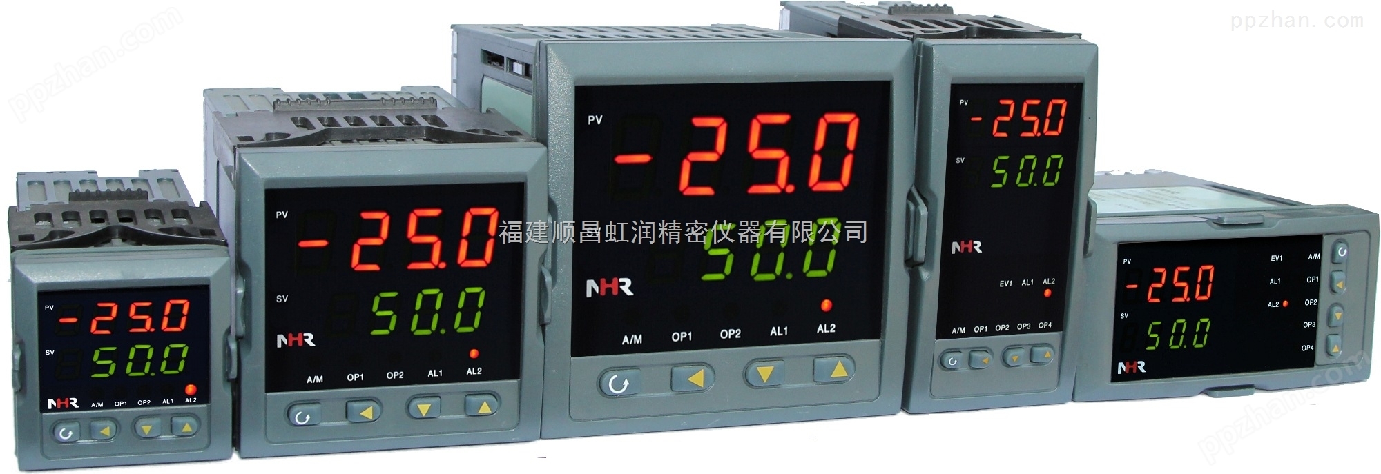 供应虹润人工智能温控器 温控器NHR-5300系列